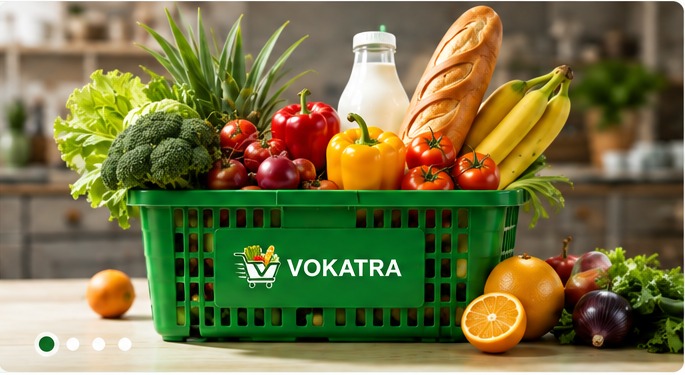 Panier de produits frais VOKATRA